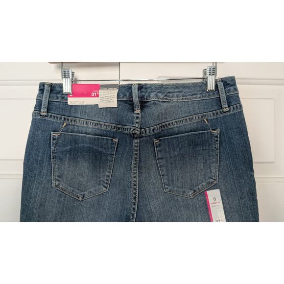 Mossimo Mid Rise Curvy Bootcut Jeans NEW! - Picture 7 of 8